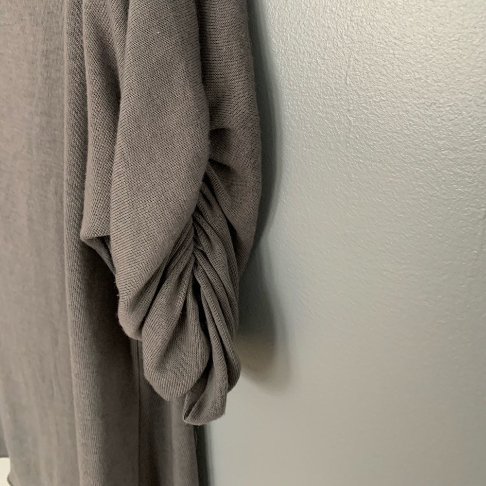 Ensemble Rouched Blouse Grey Size M - Picture 4 of 4